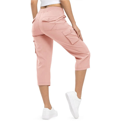 🔥Last day promotion🔥Women's Cargo Pants  Plus Size Outdoor Lightweight Capris