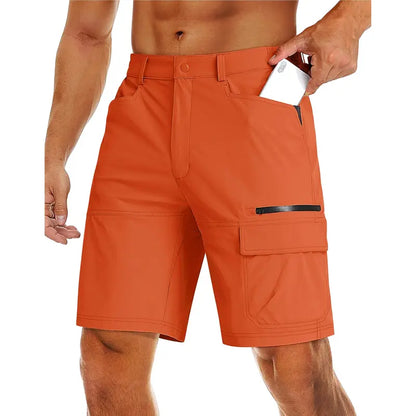 🔥Last day promotion🔥Men's Hiking Cargo Shorts 9" Quick Dry Lightweight Summer Casual Shorts