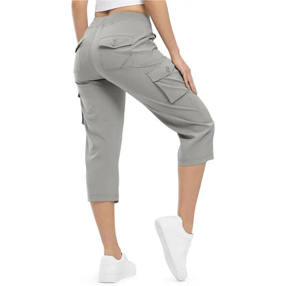 🔥Last day promotion🔥Women's Cargo Pants  Plus Size Outdoor Lightweight Capris