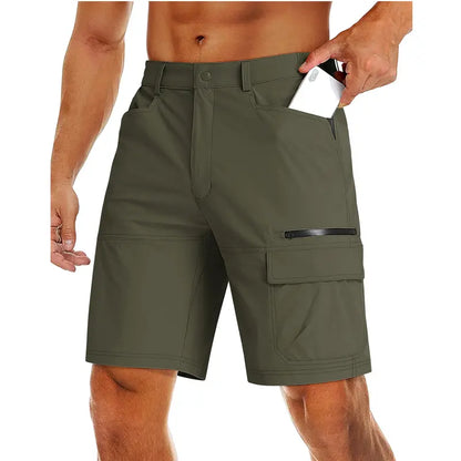 🔥Last day promotion🔥Men's Hiking Cargo Shorts 9" Quick Dry Lightweight Summer Casual Shorts
