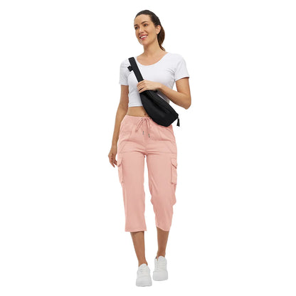 🔥Last day promotion🔥Women's Cargo Pants  Plus Size Outdoor Lightweight Capris