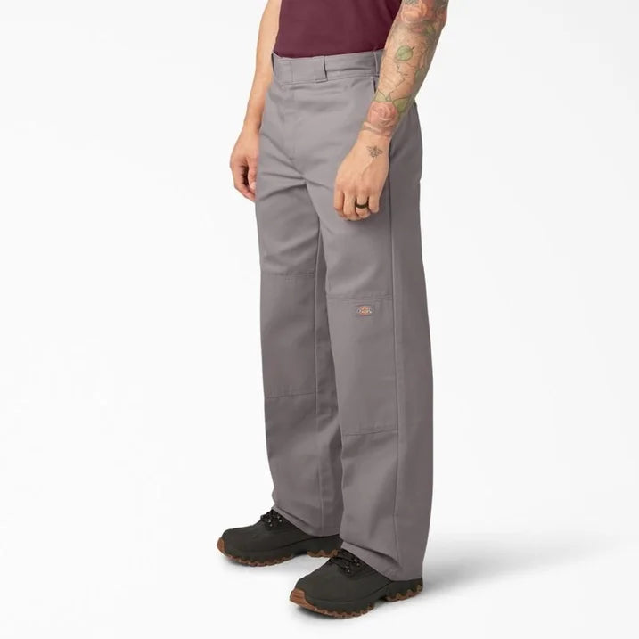 Loose Fit Double Knee Work Pants