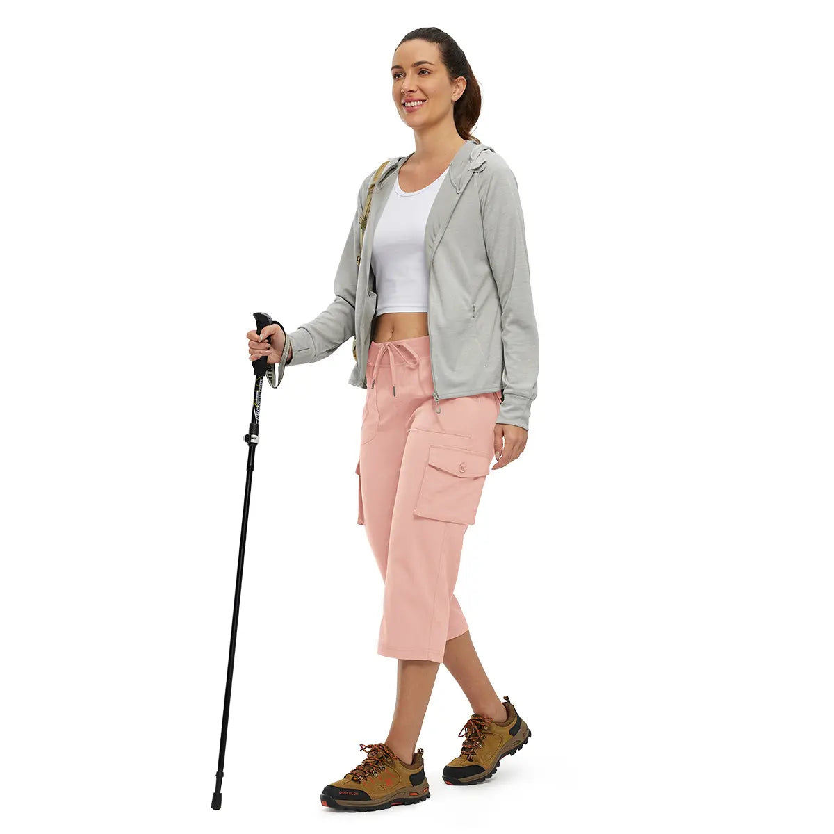 🔥Last day promotion🔥Women's Cargo Pants  Plus Size Outdoor Lightweight Capris