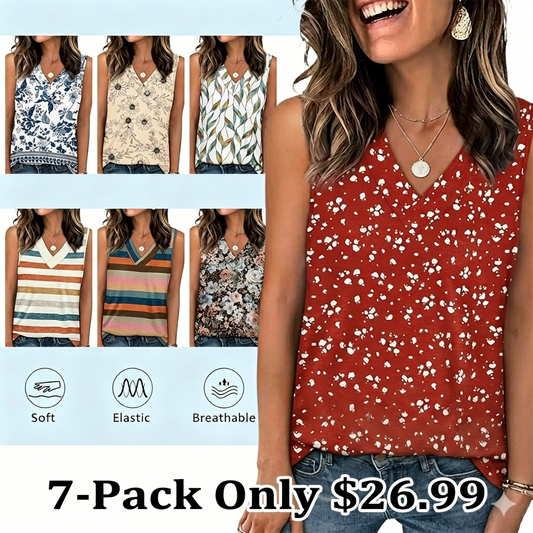 Women Trendy Sleeveless Basic Tank Tops