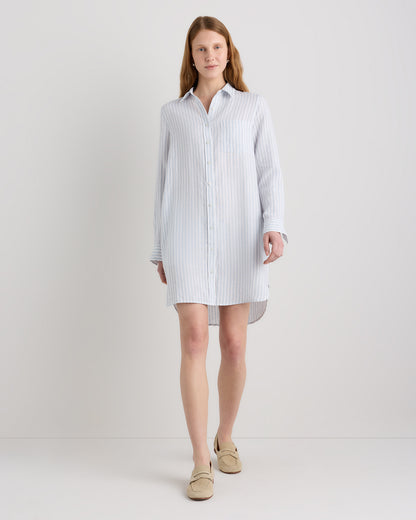 100% Linen Shirt Dress