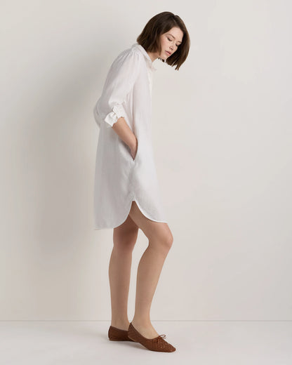 100% Linen Shirt Dress