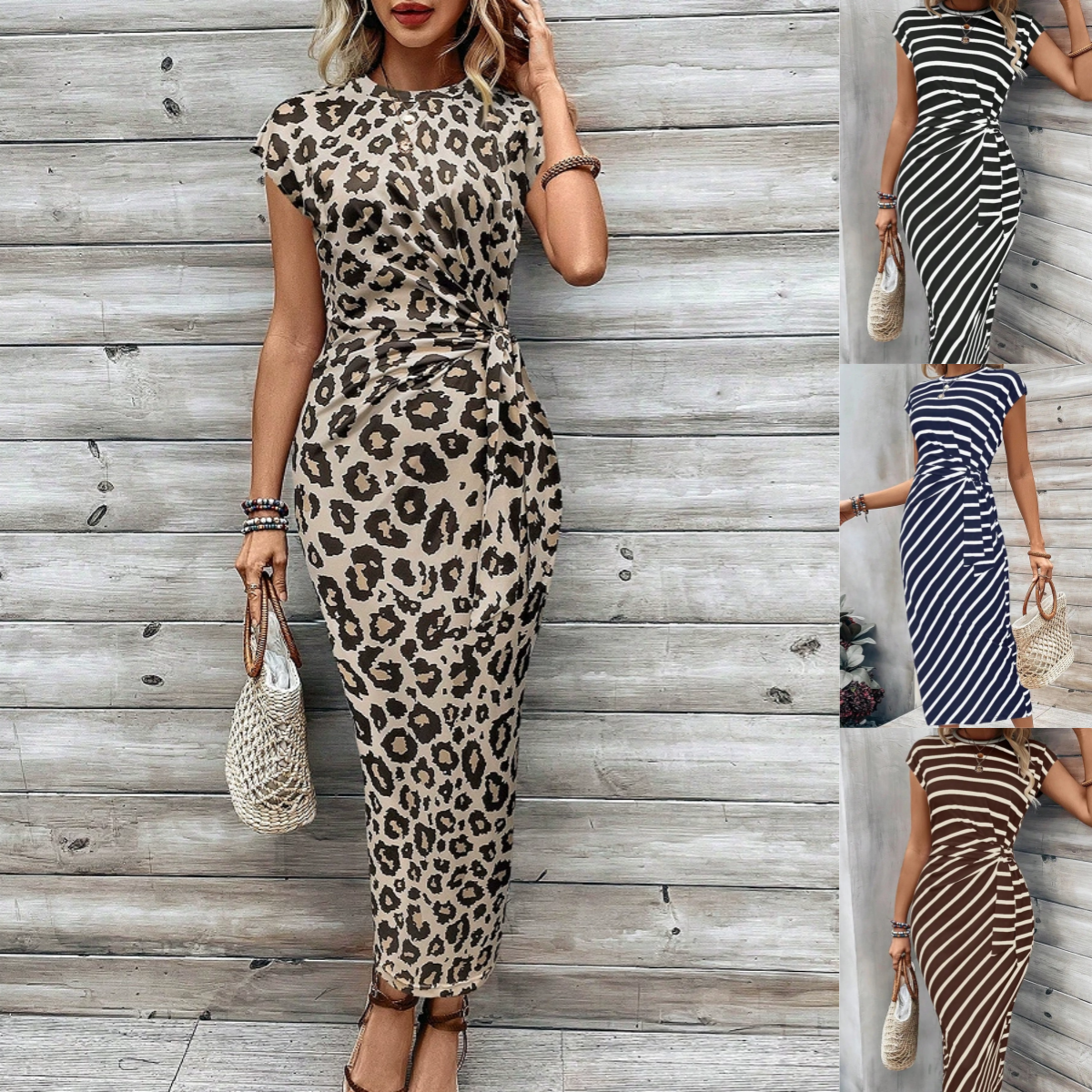 🔥LAST DAY SALE 50% OFF!!💕Women's Elegant Tie Waist Dress